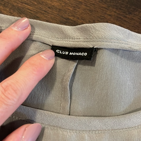 CLUB MONACO Silk Shirt - Picture 8 of 11